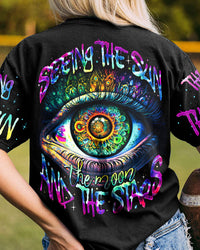 SEEING THE SUN THE MOON AND THE STARS ALL OVER PRINT - TY1603232