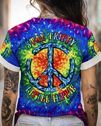 STAY TRIPPY LITTLE HIPPIE TIE DYE ALL OVER PRINT - YHLN2702233