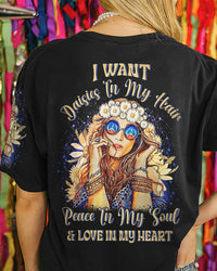 I WANT DAISIES IN MY HAIR ALL OVER PRINT - YHLN1502231