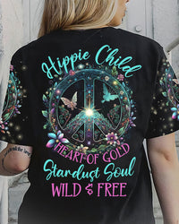 HIPPIE CHILD HEART OF GOLD ALL OVER PRINT - YHLN1502232