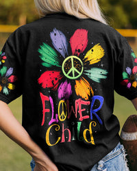 FLOWER CHILD DAISY COLORFUL ALL OVER PRINT - TA0803232