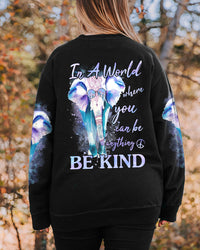 BE KIND ELEPHANT ALL OVER PRINT - TA31012312