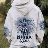 HIPPIE SOUL WATERCOLOR SUNFLOWER ALL OVER PRINT - TLNZ0103233