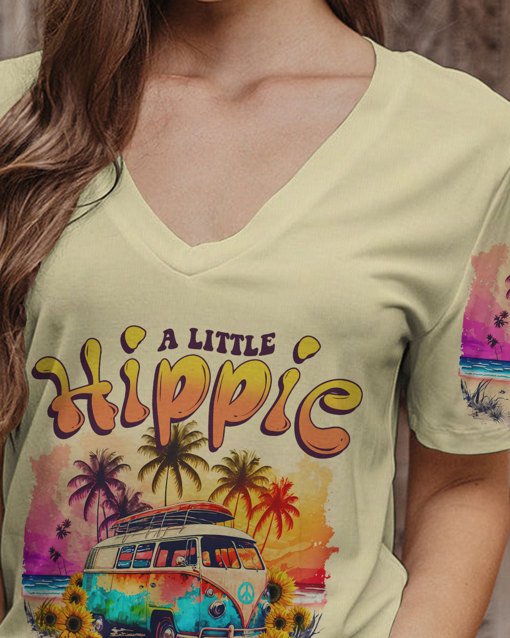 A LITTLE HIPPIE A LITTLE HOOD ALL OVER PRINT - TYTM0602234