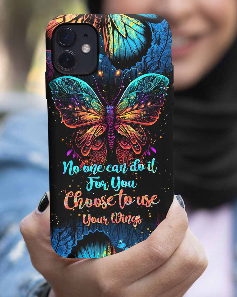 CHOOSE TO USE YOUR WINGS PHONE CASE - TYTM1104232