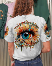 THE EYES ARE USELESS WHEN THE MIND IS BLIND ALL OVER PRINT - TYTM1004232