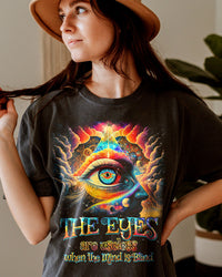 THE EYES ARE USELESS WHEN THE MIND IS BLIND COTTON SHIRT - TYTM2203234