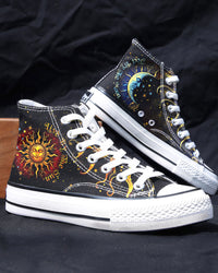 LIVE BY THE SUN HIGH TOP CANVAS SHOES - TYTM2303231