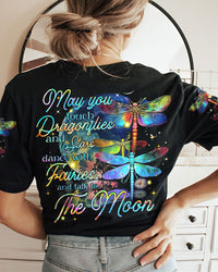 MAY YOU TOUCH DRAGONFLIES AND STARS ALL OVER PRINT - TYTM0704233