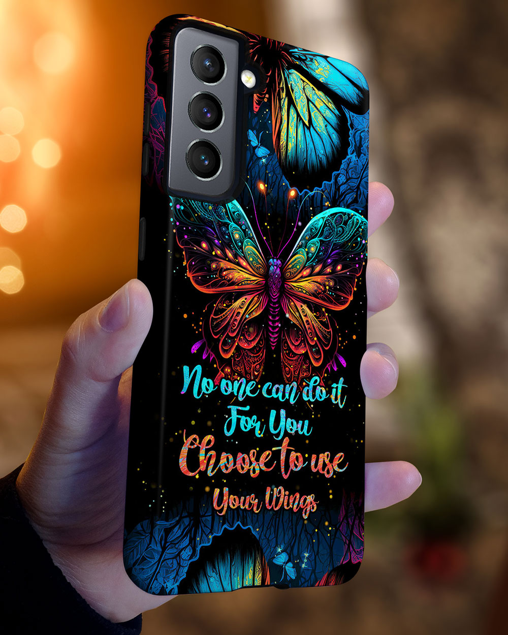 CHOOSE TO USE YOUR WINGS PHONE CASE - TYTM1104232