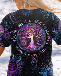 LIVE BY THE SUN TREE OF LIFE ALL OVER PRINT - TLNZ2104233