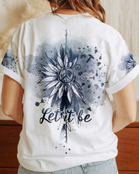 LET IT BE SKETCH SUNFLOWER ALL OVER PRINT - TLNZ1003231