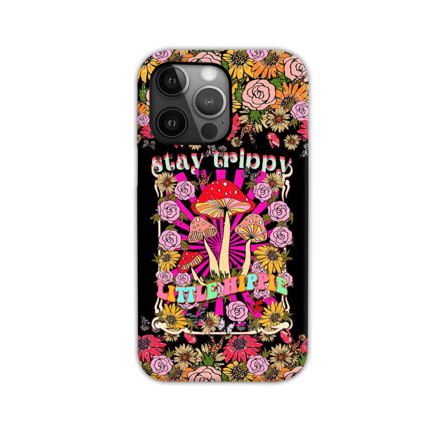 STAY TRIPPY LITTLE HIPPIE BOHO PHONE CASE - TY0902235