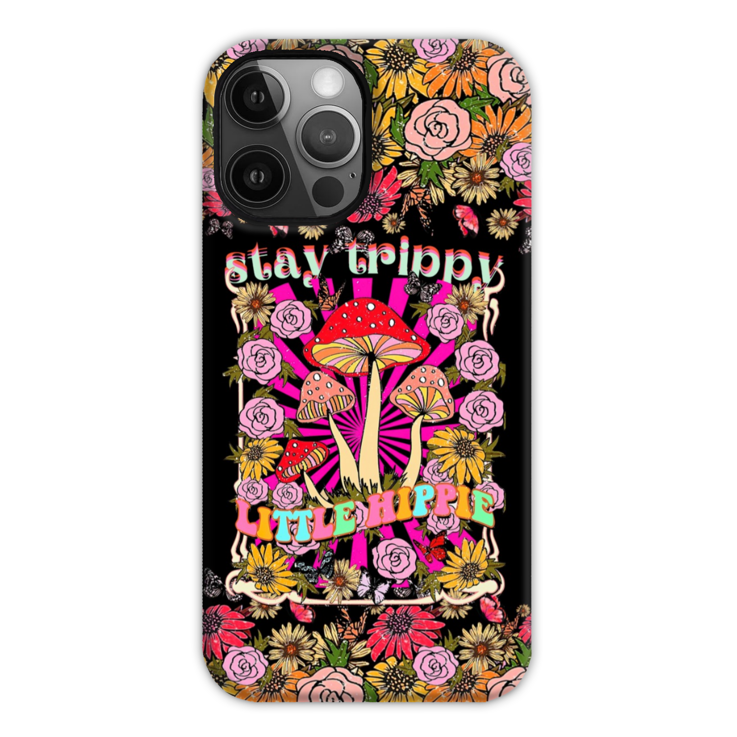 STAY TRIPPY LITTLE HIPPIE BOHO PHONE CASE - TY0902235