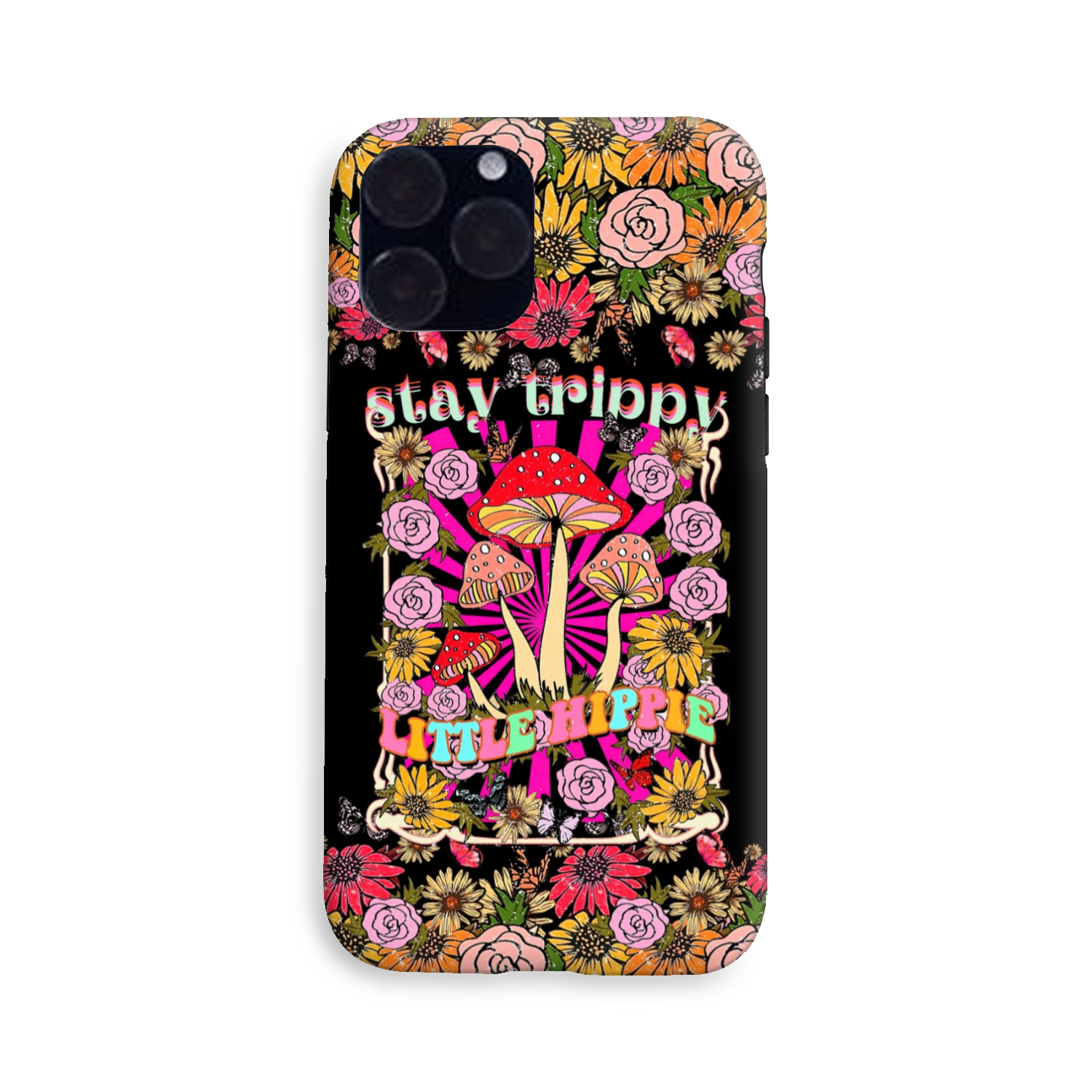 STAY TRIPPY LITTLE HIPPIE BOHO PHONE CASE - TY0902235