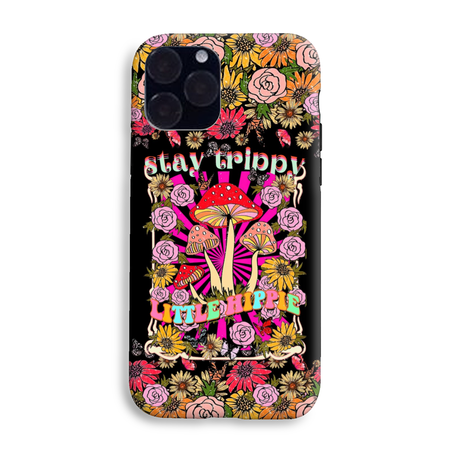 STAY TRIPPY LITTLE HIPPIE BOHO PHONE CASE - TY0902235