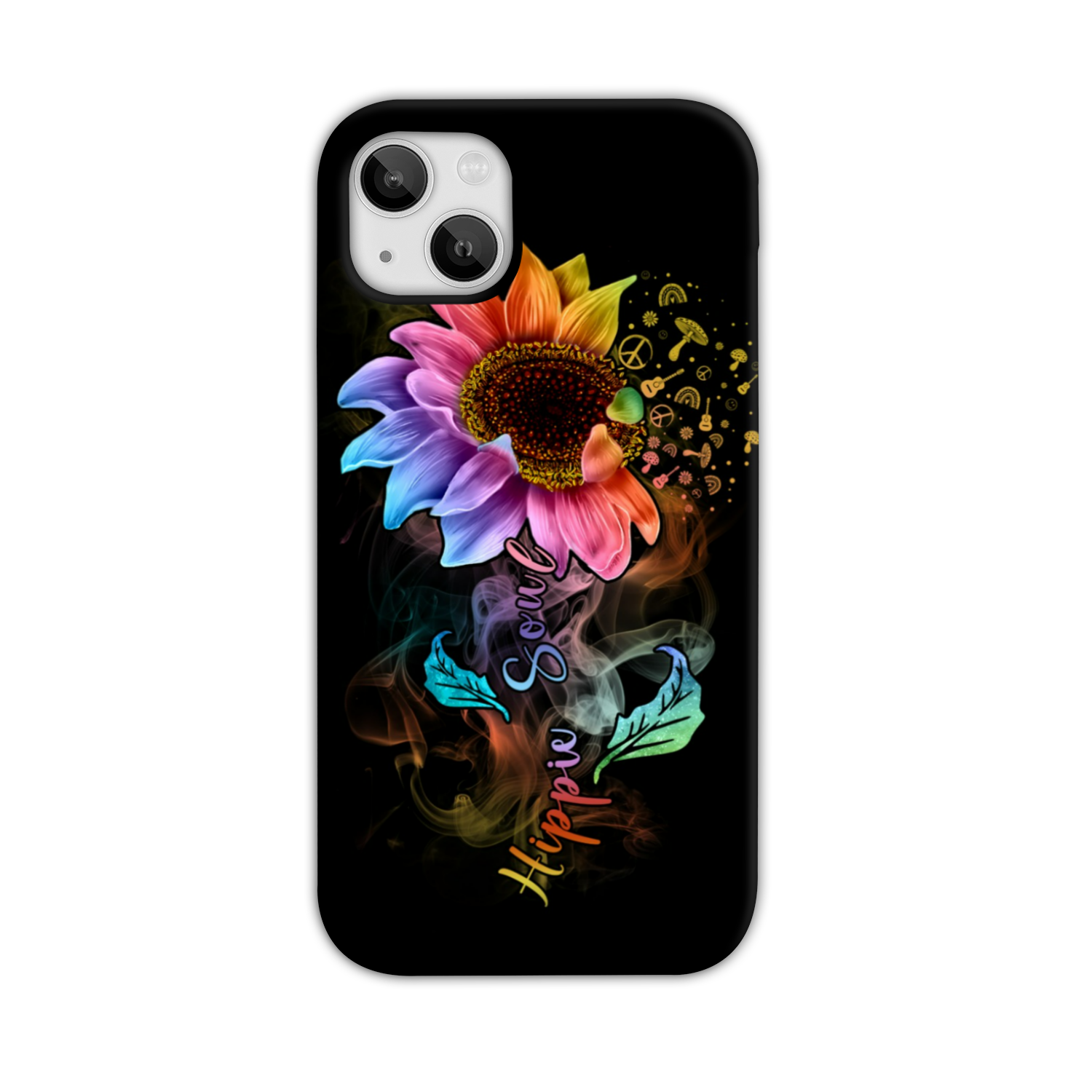 HIPPIE SOUL SUNFLOWER COLORFUL PHONECASE - TY1002235