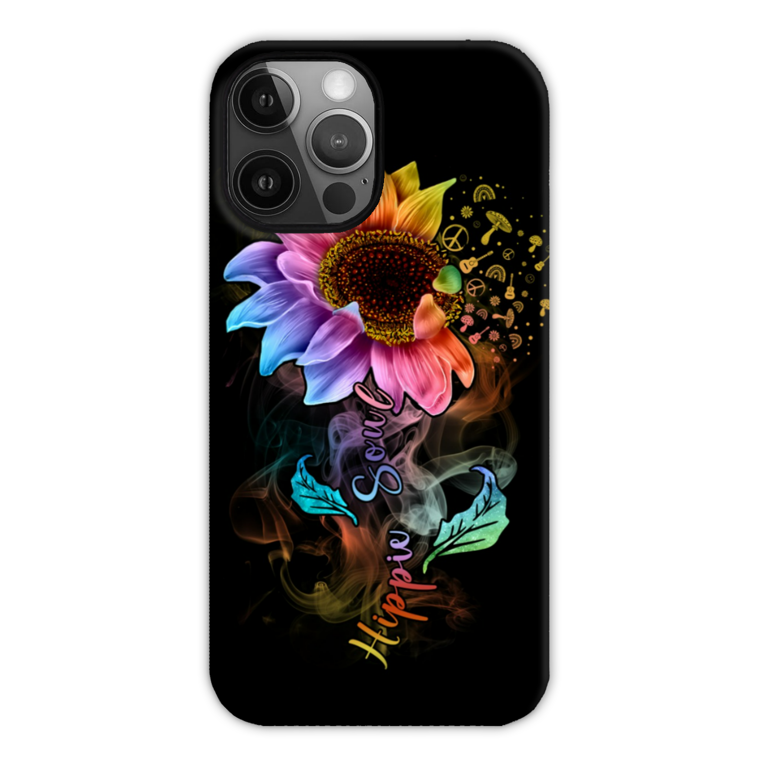 HIPPIE SOUL SUNFLOWER COLORFUL PHONECASE - TY1002235