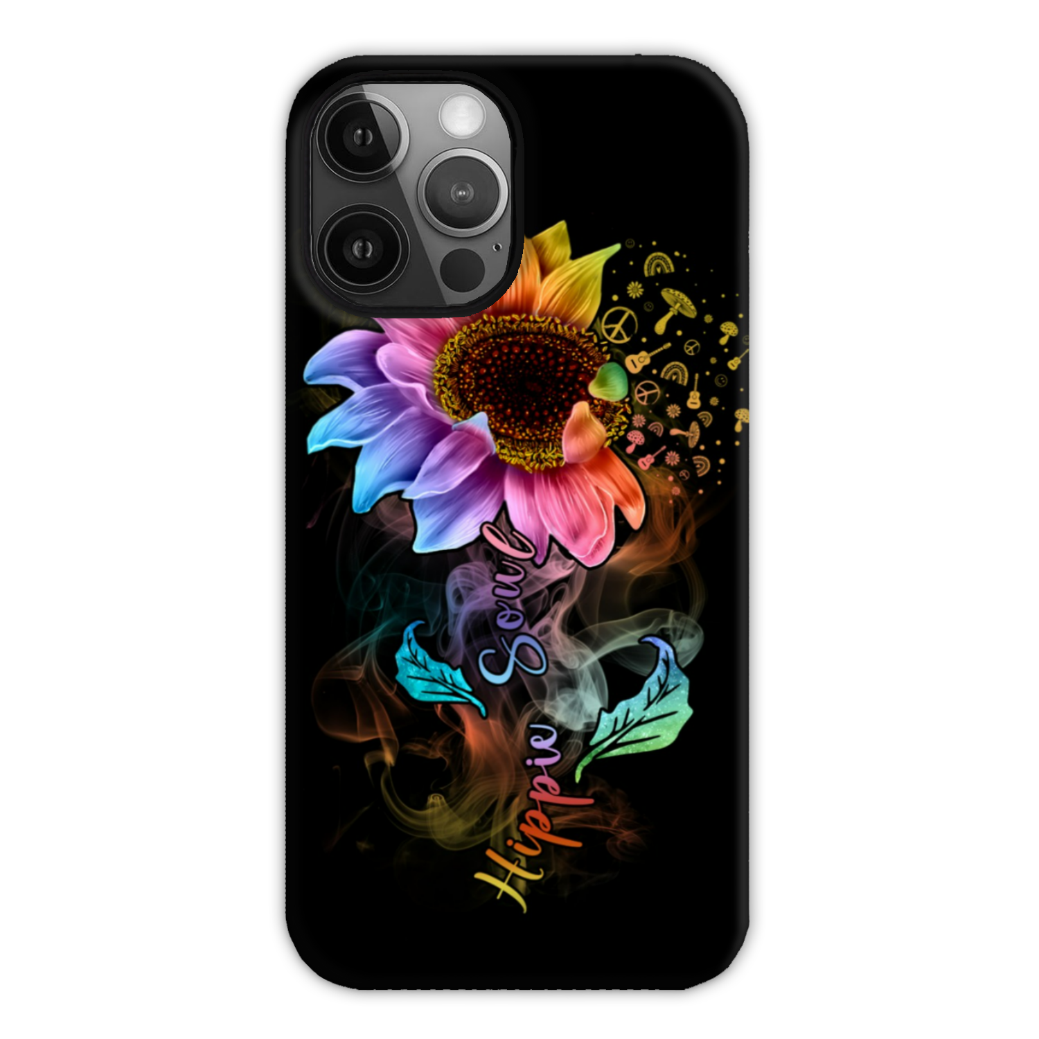 HIPPIE SOUL SUNFLOWER COLORFUL PHONECASE - TY1002235