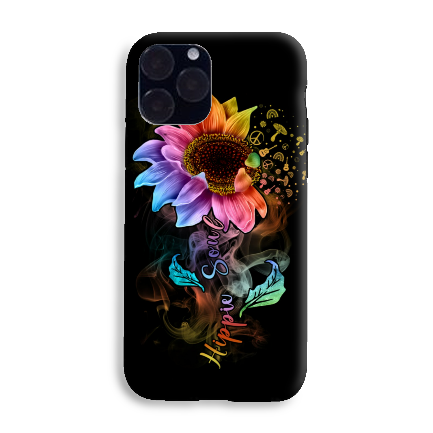 HIPPIE SOUL SUNFLOWER COLORFUL PHONECASE - TY1002235