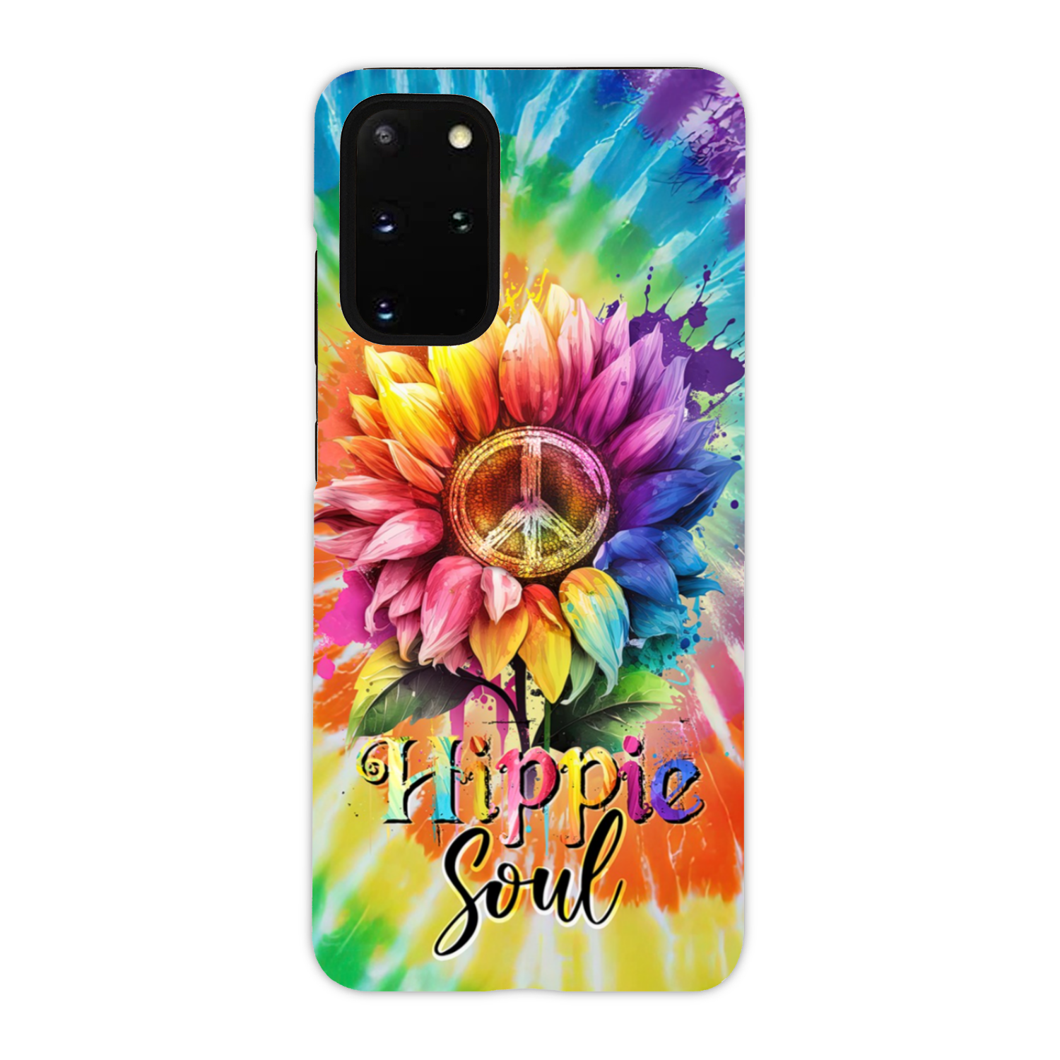 HIPPIE SOUL SUNFLOWER TIE DYE PHONE CASE - TY1702231