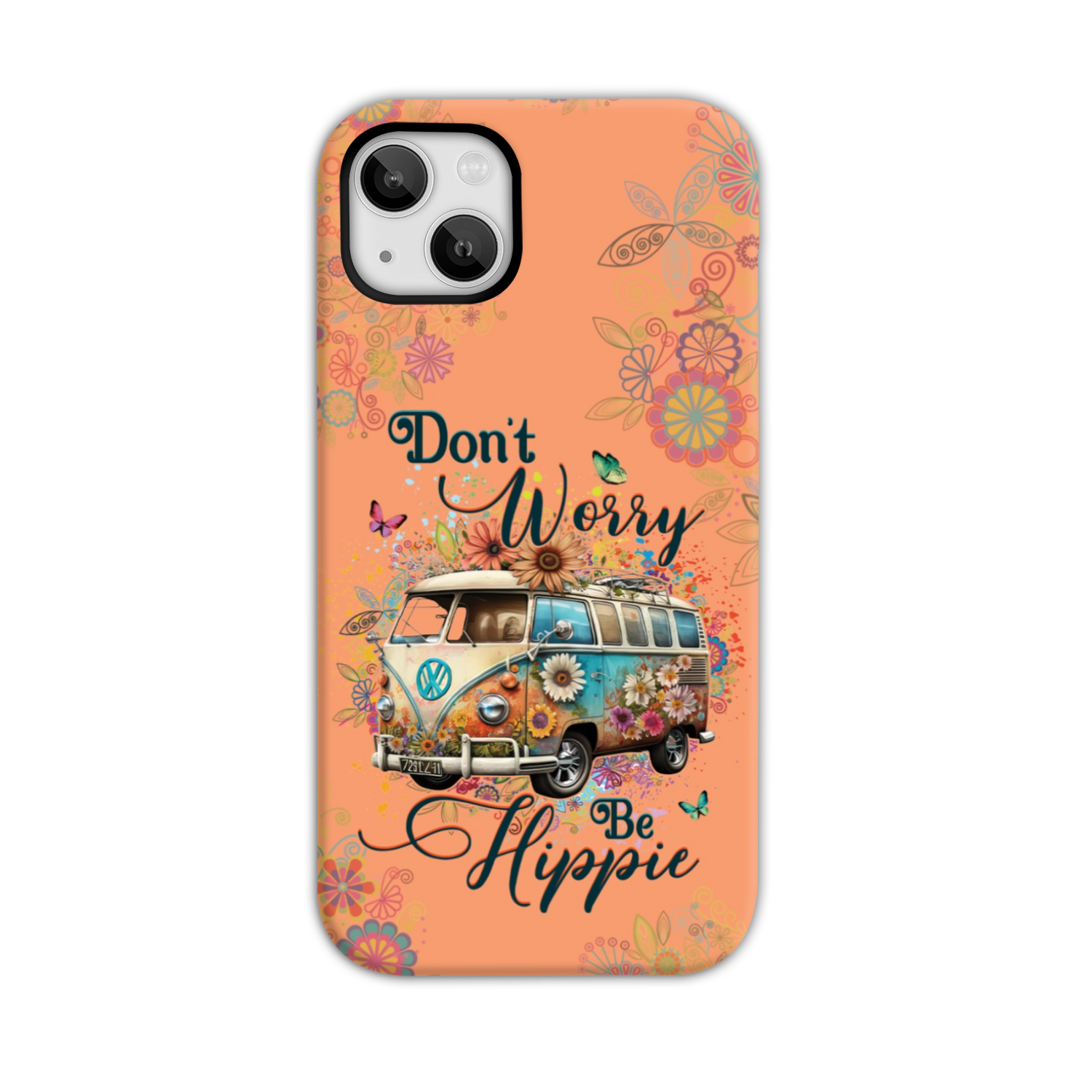 DON'T WORRY BE HIPPIE PHONE CASE - YHHG0103234