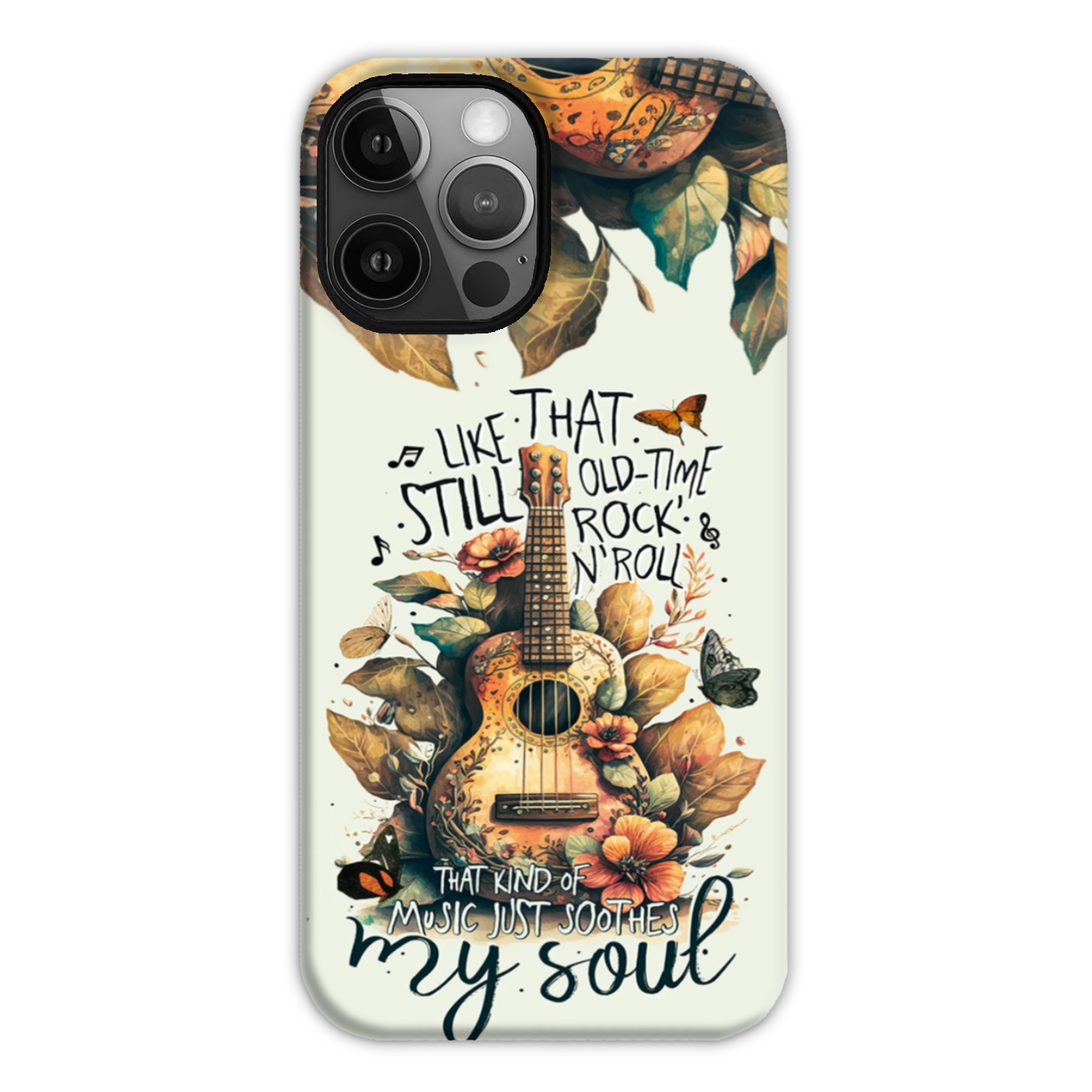 MUSIC JUST SOOTHES MY SOUL PHONE CASE - TY1704233